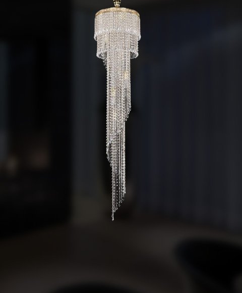 Каскадные люстры